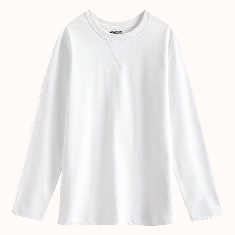 300G Heavyweight cotton long sleeve shirt