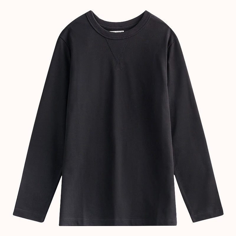 300G Heavyweight cotton long sleeve shirt